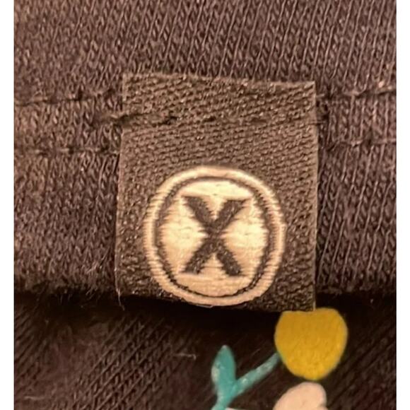 Circle X Girls Elastic Waist Pull On Shorts Size Medium Black with Daisies NWT - Picture 4 of 6